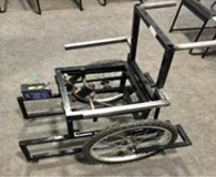 VOICE OPERATED STANDING WHEEL CHAIR WITH SWITCHES