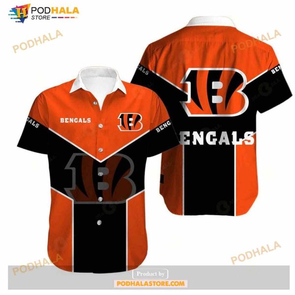 Cincinnati Bengals Trending Model 8 Hawaiian Shirt