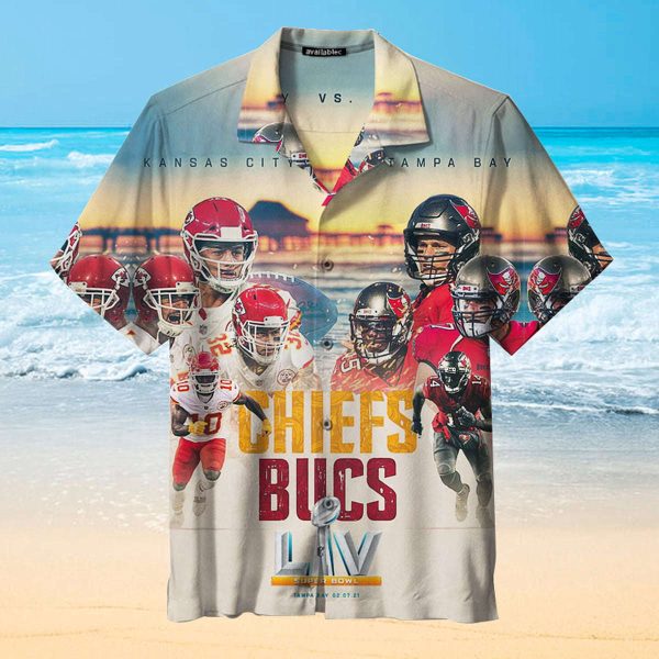 Kansas City Chiefs Vs Tampa Bay Pirates Lv Game Hawaiian Shirt