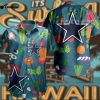 Limited Dallas Cowboys Tropical Vegetables Pattern Hawaiian Shirt