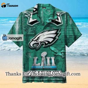 [Personalized] NFL Philadelphia Eagles Super Bowl Champions Hawaiian Shirt Gift