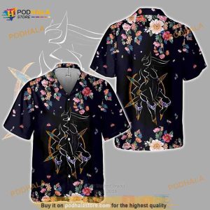 Pokemon Psychic Funny 3D Hawaiian Shirt