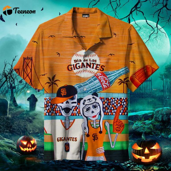 (san Francisco Giants )hawaiian Shirt